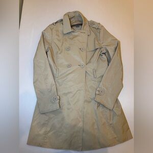 Kenneth Cole Reaction Beige Trench Coat